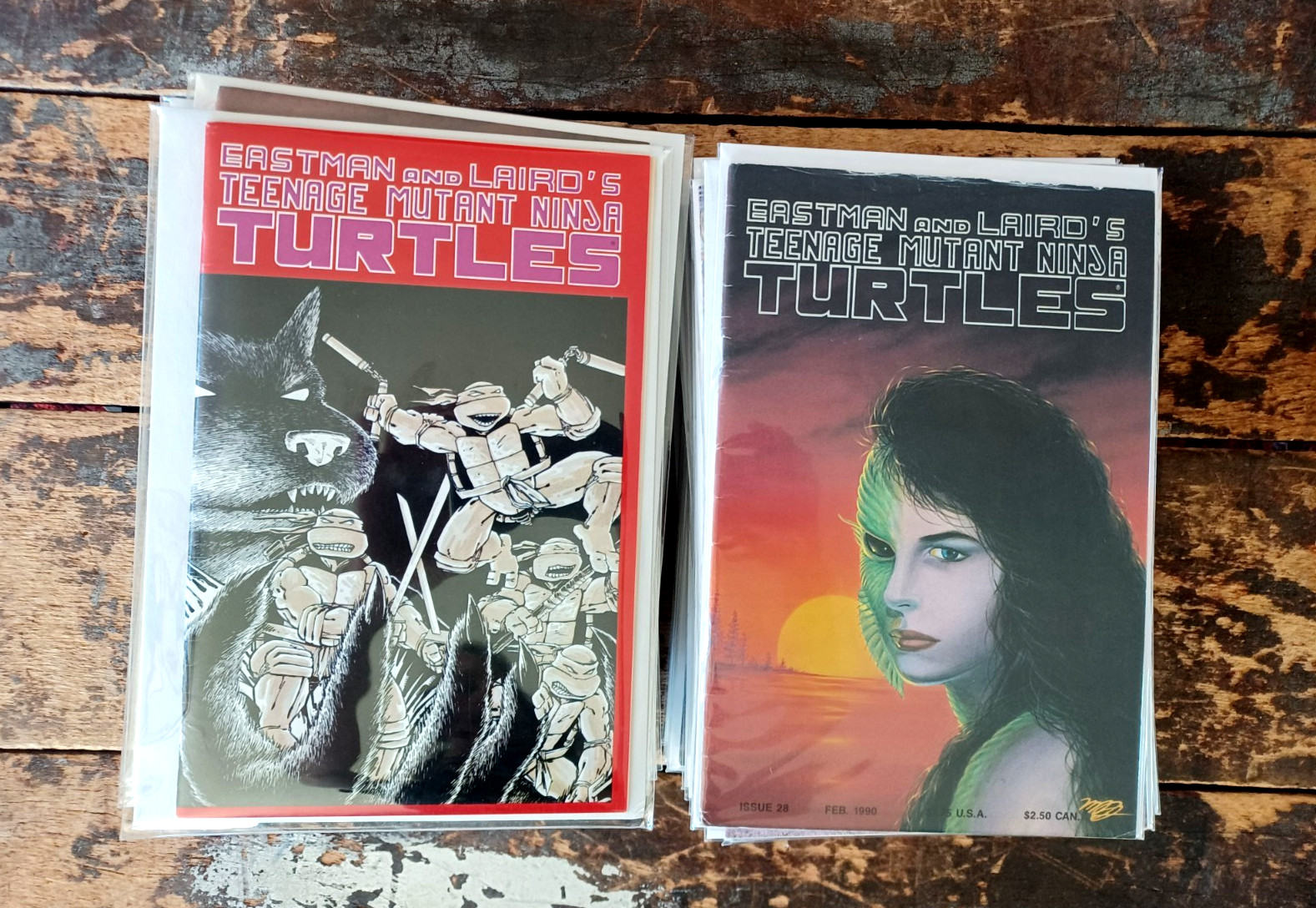 Teenage Mutant Ninja Turtles TMNT 1 2 3 4 5-62 Complete Set Lot Run Mirage 1984