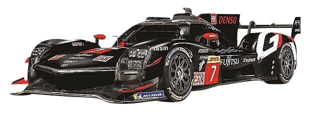 Kyosho BURAGO 1/43 Toyota GR010 Hybrid Gazoo Racing 2024 No.7 Black [Age 13+]