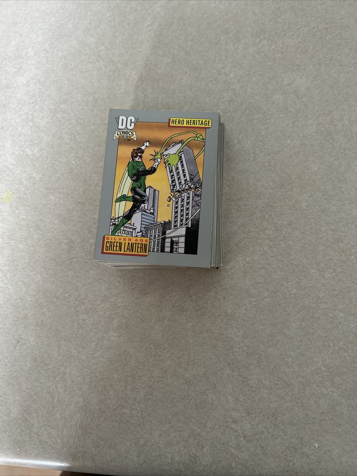 vintage  Near Mint Condition Dc Comic Book Cards