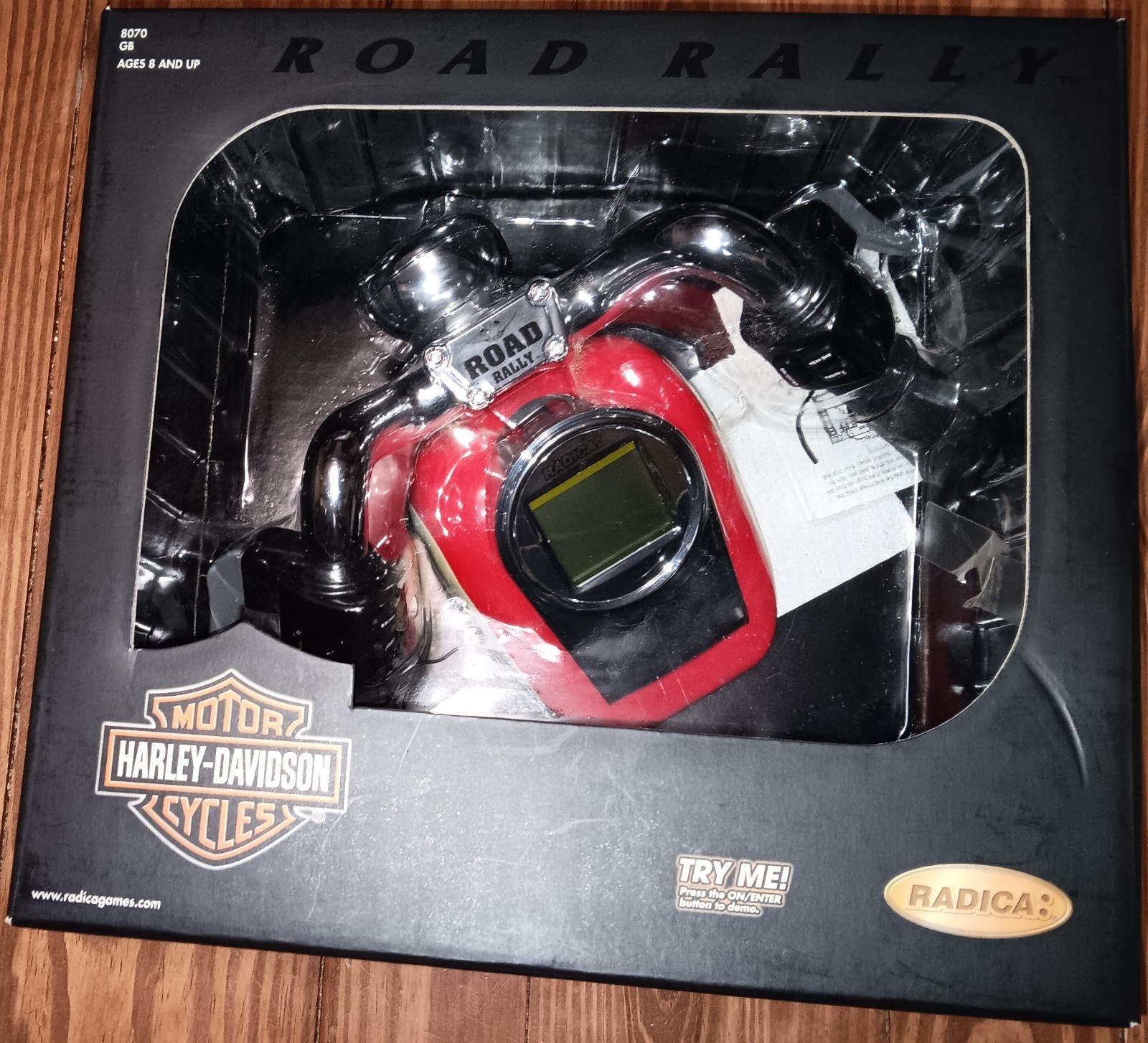 Harley-Davidson Road Rally Handheld Electronic Game Radica 2000 Model 8070 READ Harley-Davidson Road Rally Handheld Electronic Game Radica 2000 Model 8070 READ