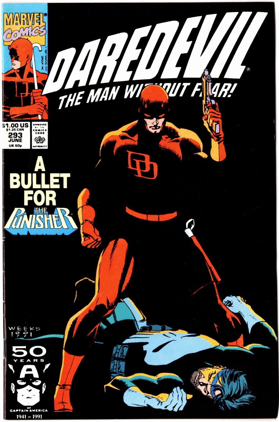 Daredevil #293, Direct Edition \