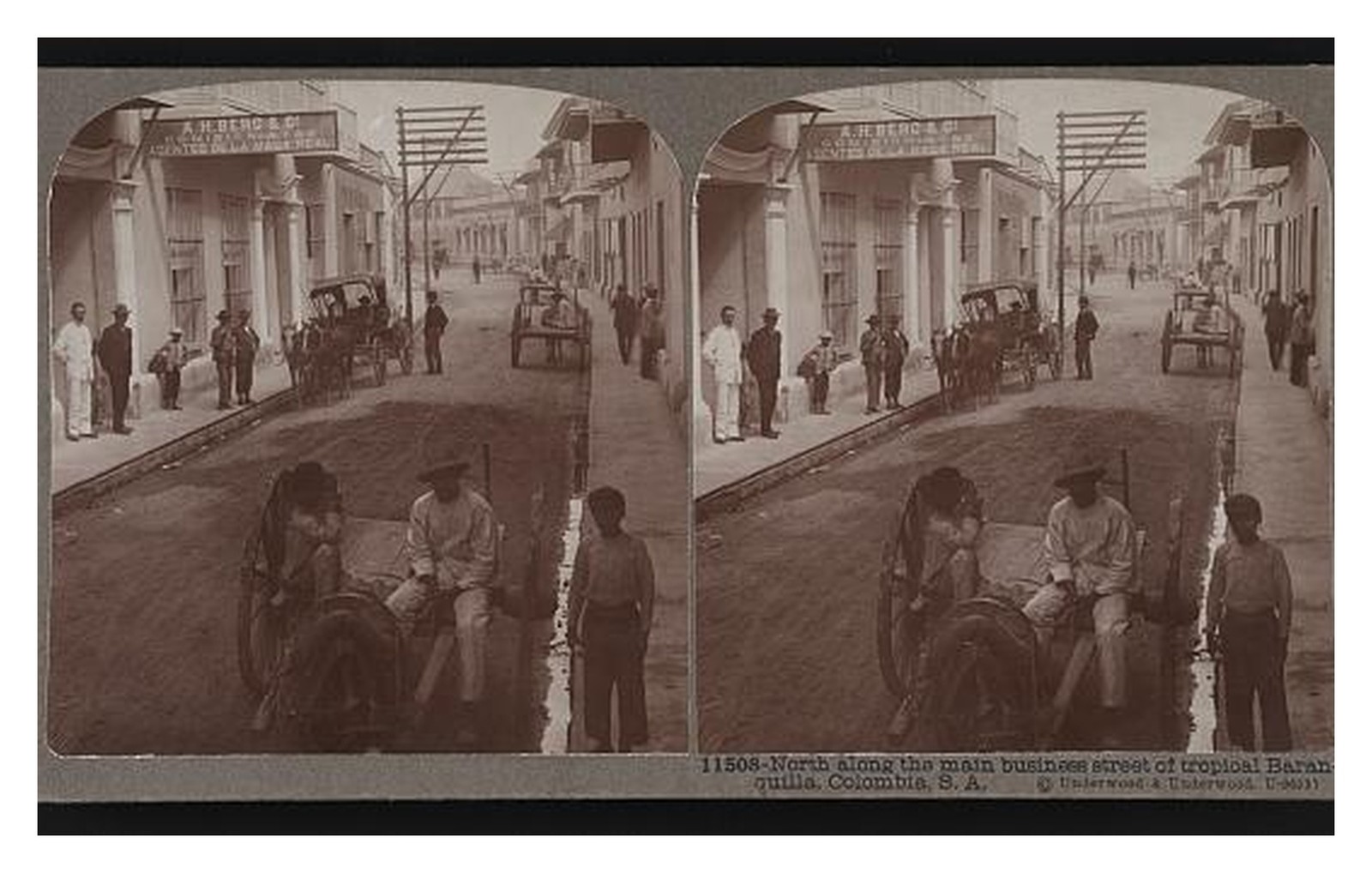 Barranquilla Colombia Main Street Standard Postcard Barranquilla Colombia Main Street Standard Postcard