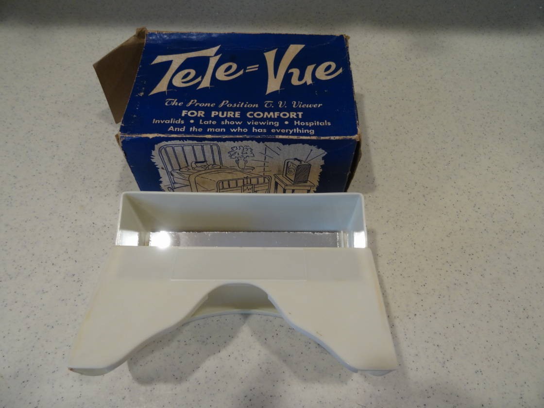 Vintage Tele-vue TV aid One of, if not the worst invention product I have seen