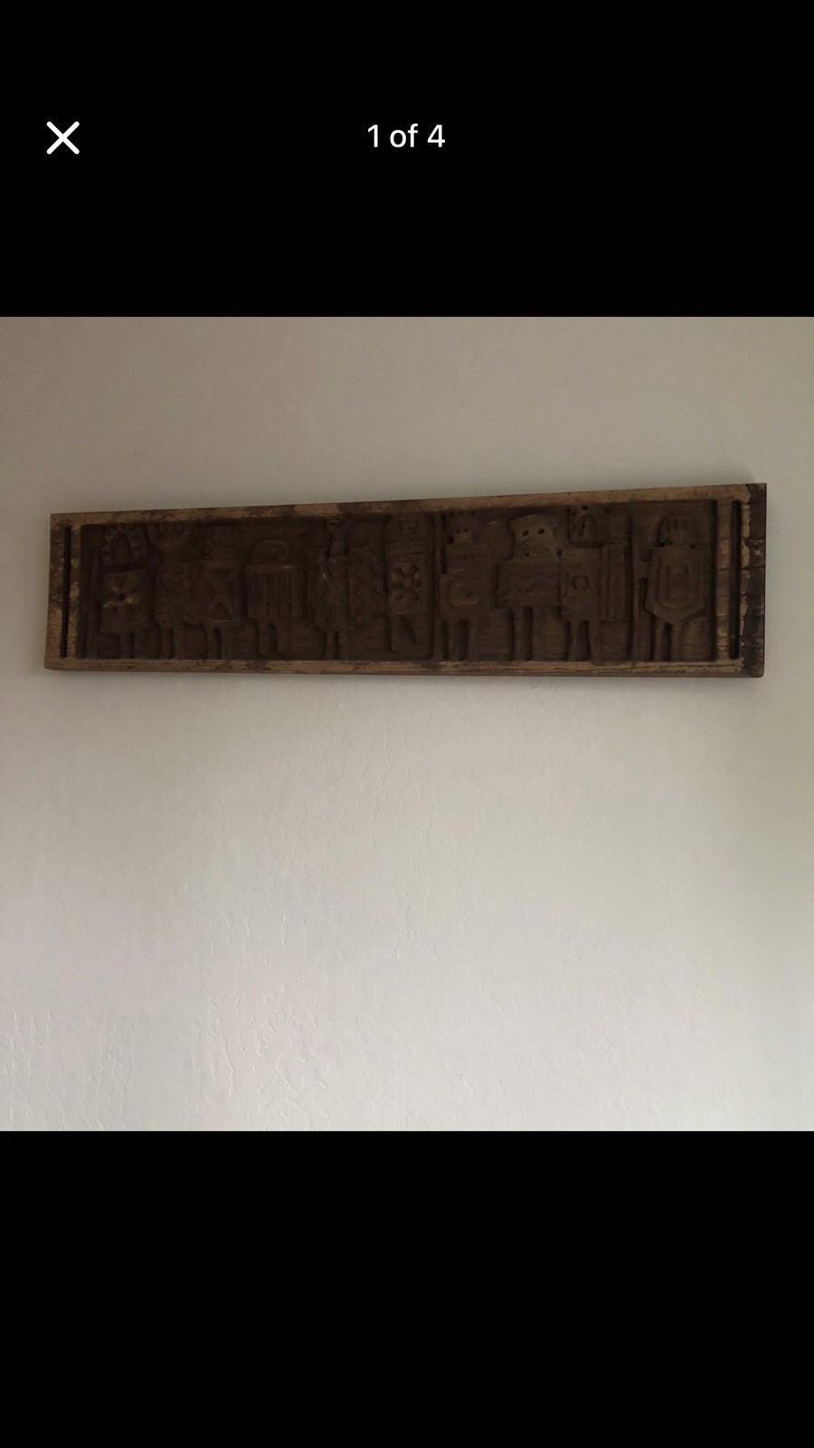 Evelyn Ackerman Primitive Figures Wall Art MCM Era Industries