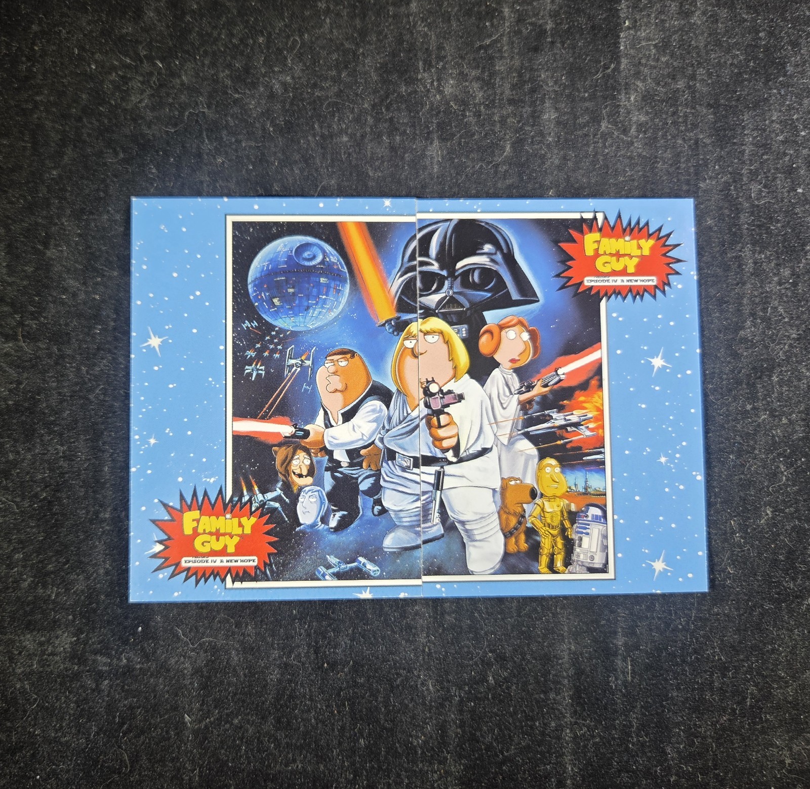 2008 Inkworks Family Guy Episode IV A New Hope Star Wars Promo Cards Set P1 P2 2008 Inkworks Family Guy Episode IV A New Hope Star Wars Promo Cards Set P1 P2
