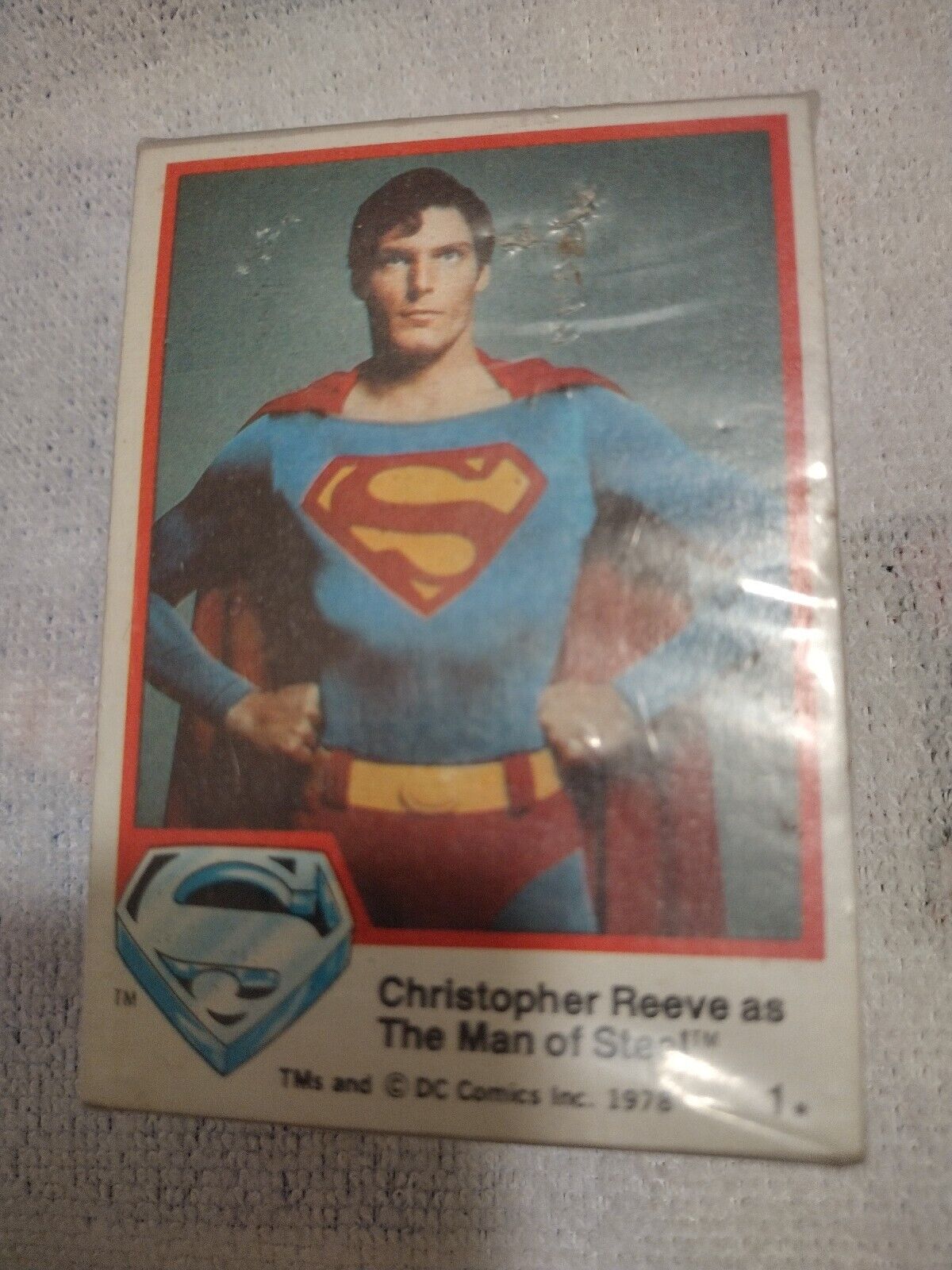 Christopher Reeve As The Man Of Steel  1978