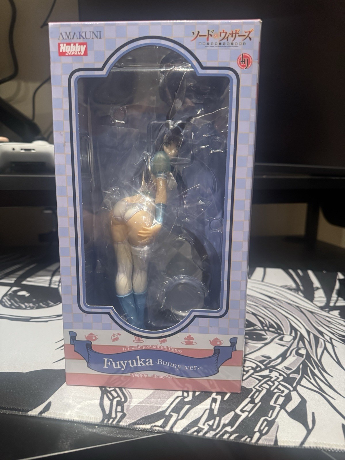 AMAKUNI Fuyuka Bunny ver. 1:7 Scale Figure Sword & Wizards Anime