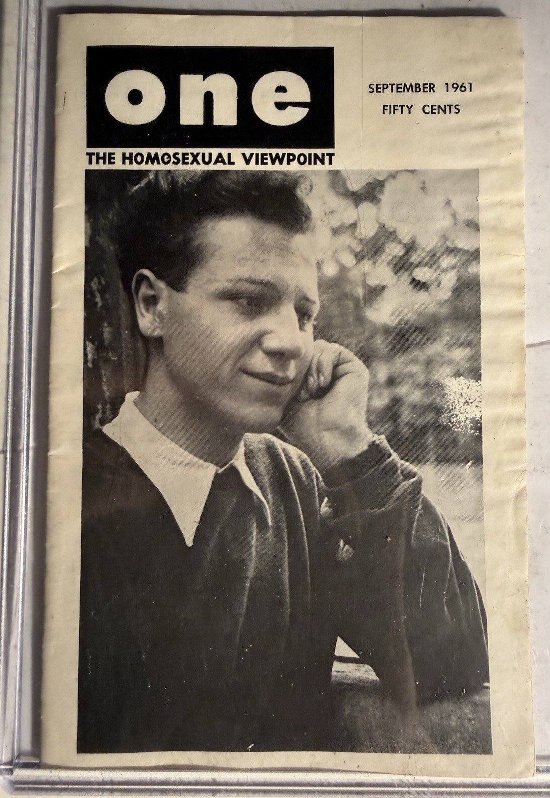 ONE VIEWPOINT - SEPTEMBER 1961- VTG CULTURE PHOTOGRAPHY ART MAGAZINE GAY INTREST