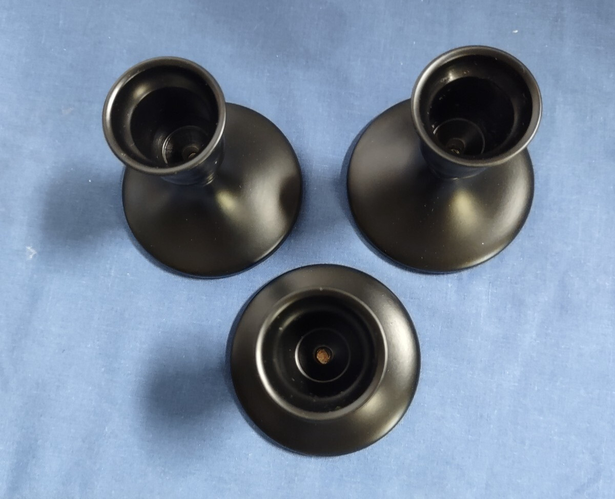 16 Sweet Little Candlesticks/Dark Brown