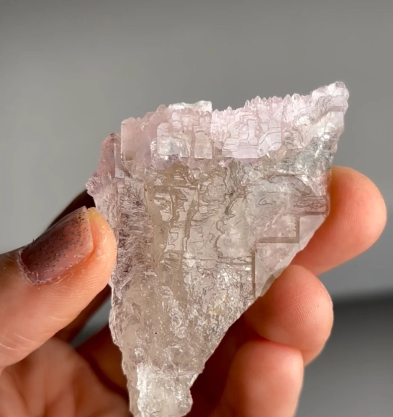 Beautiful Rose Quartz Flower – Taquaral, Brazil