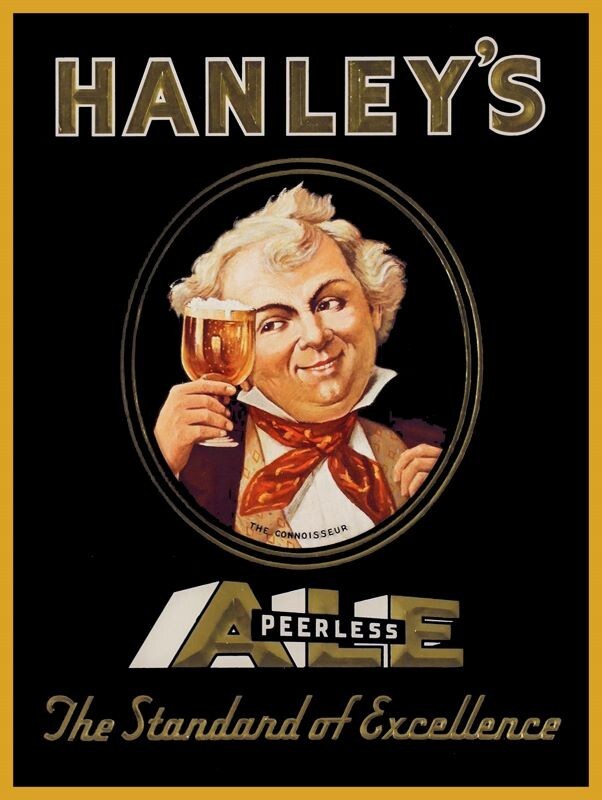 Hanley\'s Ale of Providence, Rhode Island New Sign: 24x30\