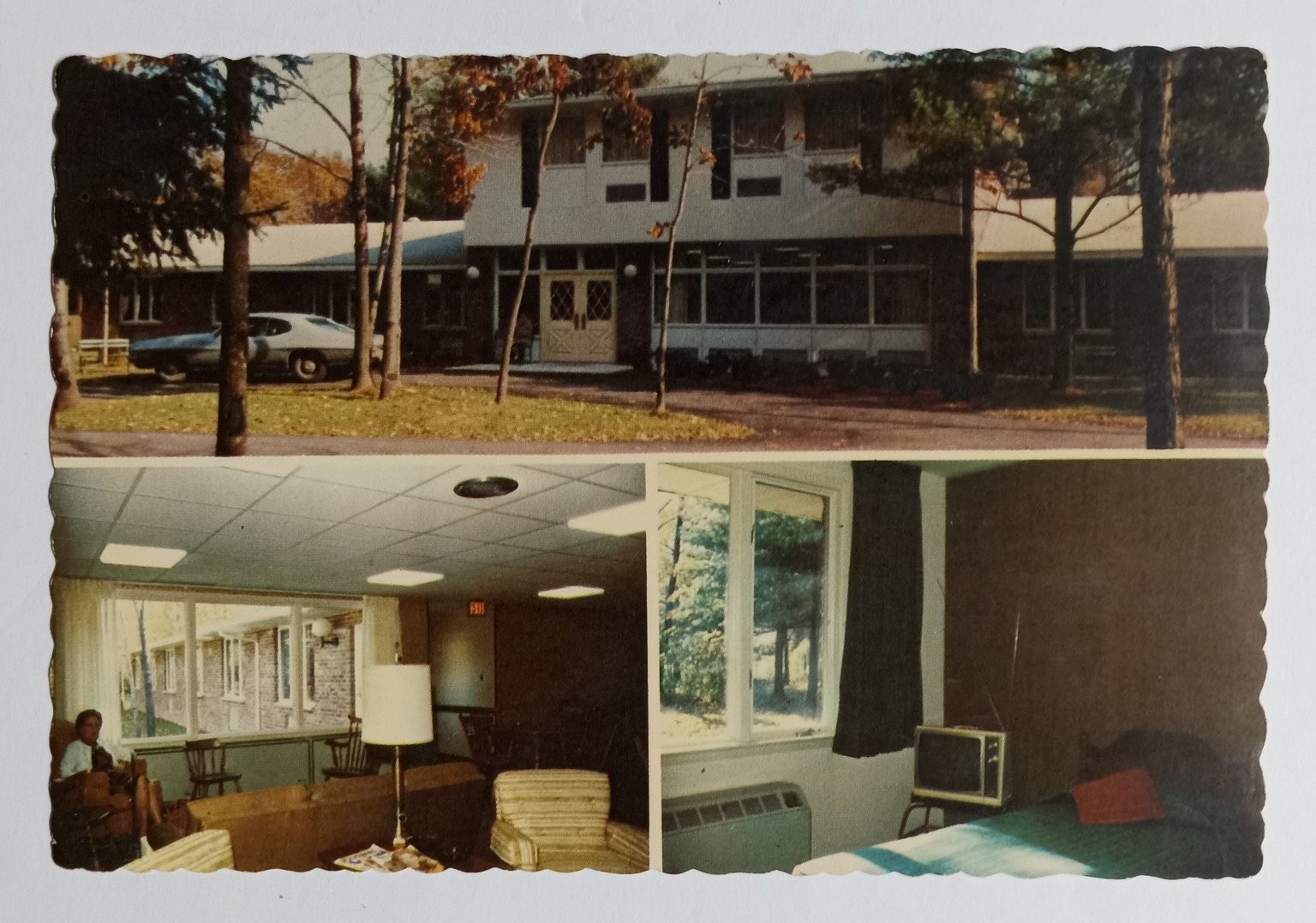 West Side Manor Rochester NY Vintage Postcard 1960s Nursing Home Carhart Photo West Side Manor Rochester NY Vintage Postcard 1960s Nursing Home Carhart Photo
