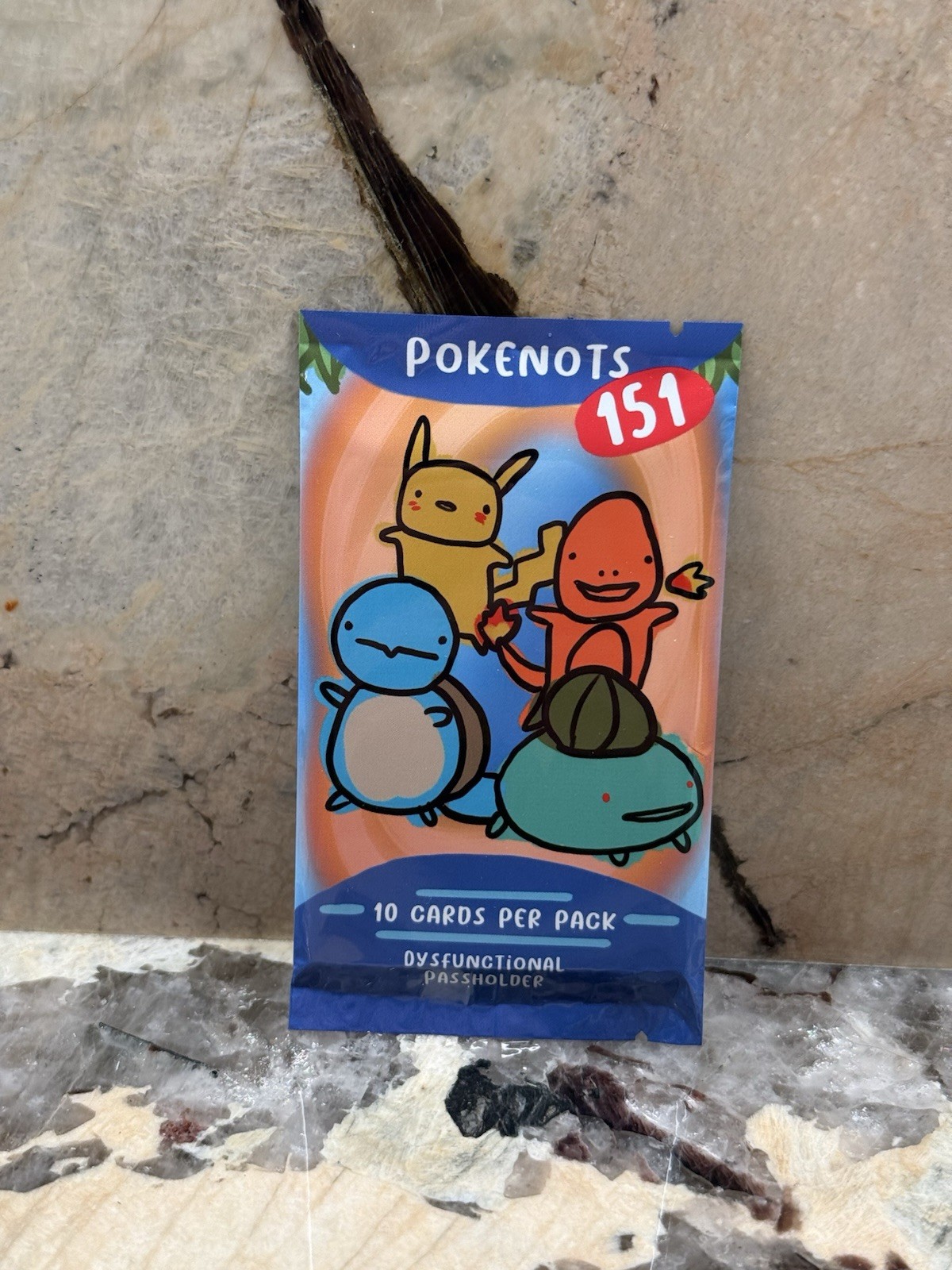 Dysfunctional Passholder POKENOTS 151 Sealed Booster Pack