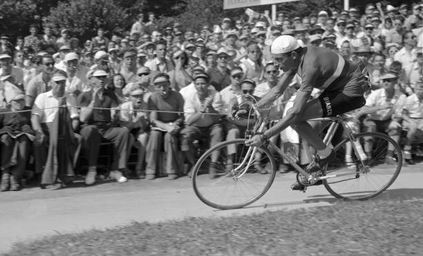 Tour de France 1951 22nd stage Aix les Bains Geneva Coppi Tour de - Old Photo