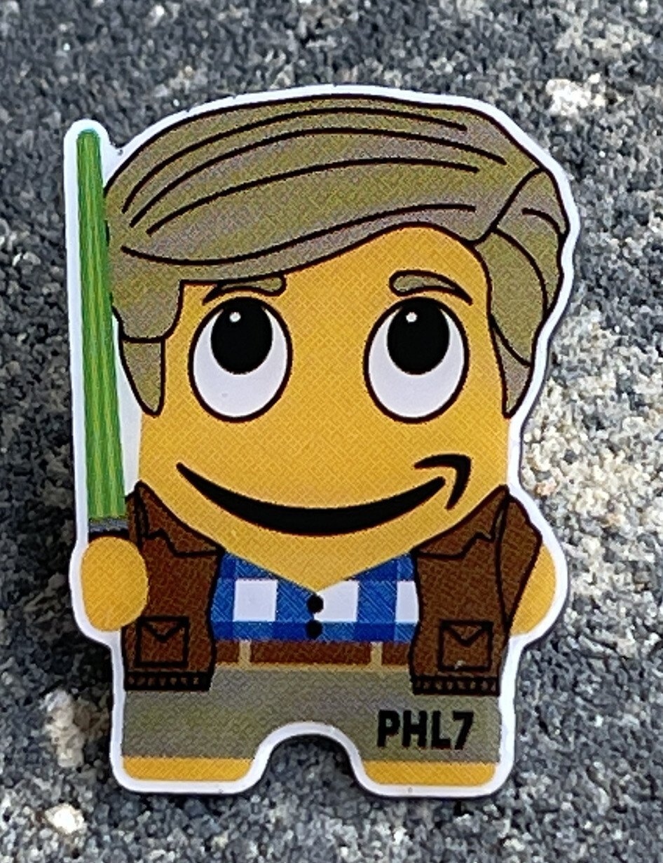 Spaceballs Lone starr (Luke Skywalker) Amazon Peccy Pin