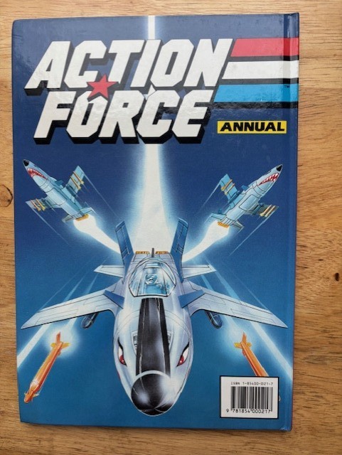 *Action Force HC Annual 1990, white pages