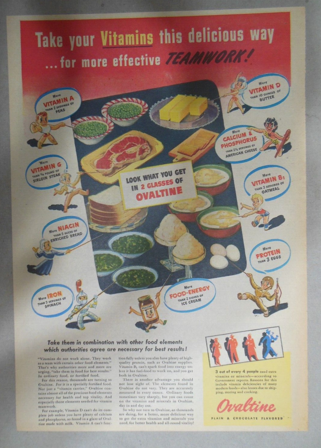 Ovaltine Drink Ad: 