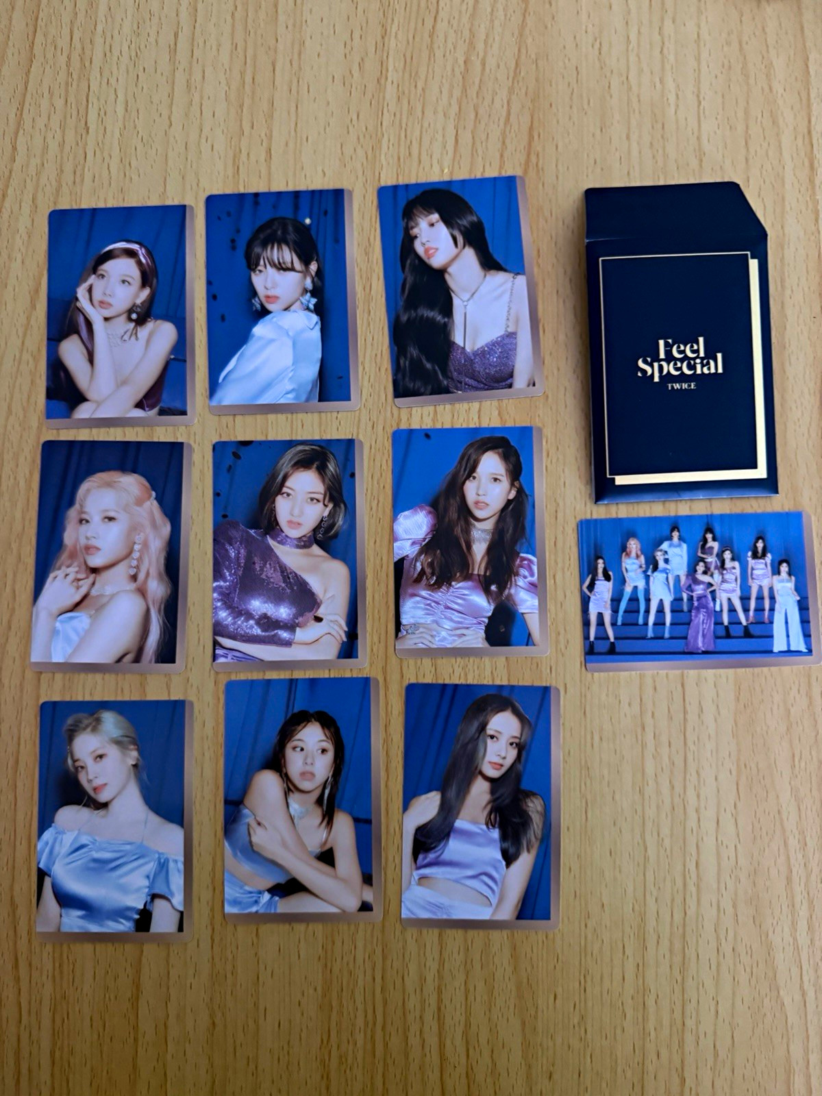 TWICE Feel Special Non-PREORDER Photocard Lot 10 Cards Standard; All members