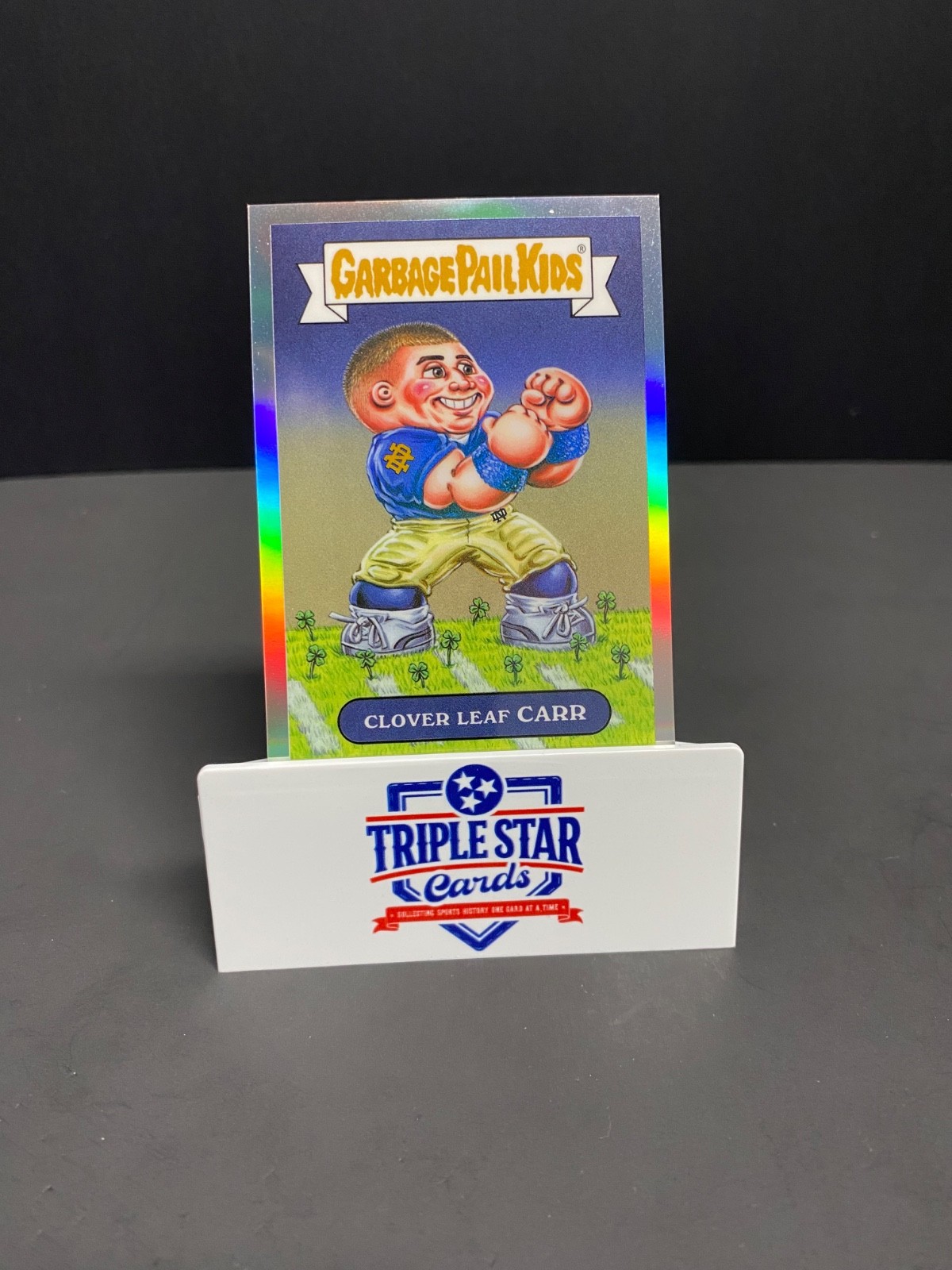 2026 Topps Bowman CJ Clover Leaf Carr Garbage Pail Kids GPK NILG-CJC