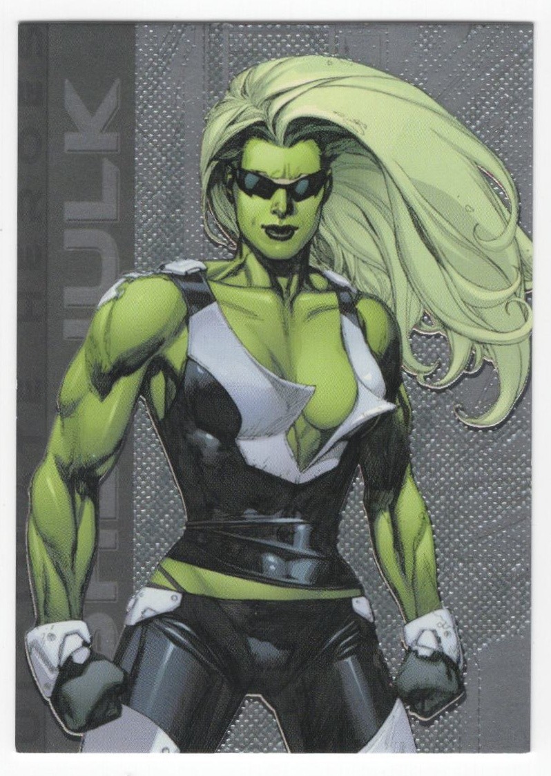 2013 Rittenhouse Women of Marvel Series 2- Ultimate Heroes- She-Hulk- UH27