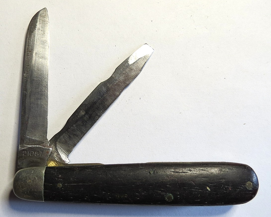 VTG 1906 CUTLERY CO. 2-BLADES 21097 FOLDING POCKET KNIFE 3 1/2\