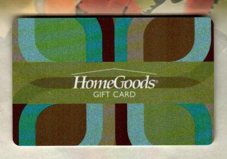 HOMEGOODS Artist Plant Leaf Design ( 2009 ) Gift Card ( $0 )