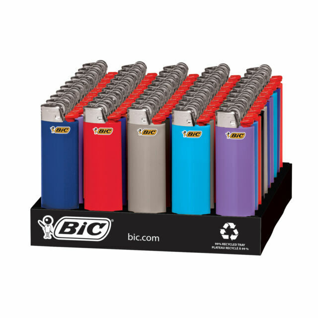BIC Classic Lighter Assorted Colors - 50-Count