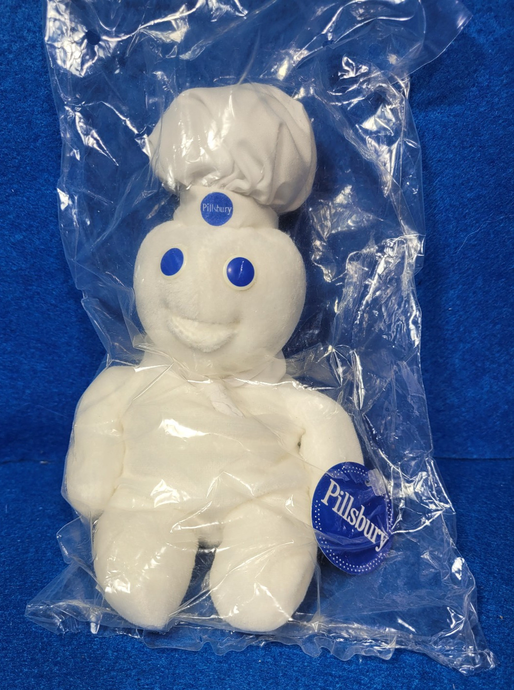 Pillsbury Doughboy 1997 Bean Bag Plush Doll  New in Original Sealed Bag
