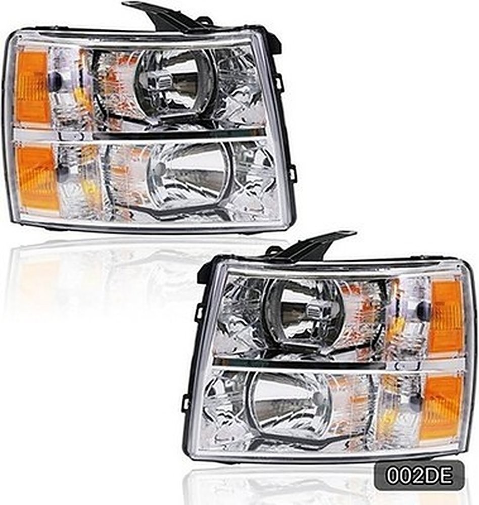 Headlight Assembly Pair HABU Chevy Silverado 1500 2500HD 3500HD #R07