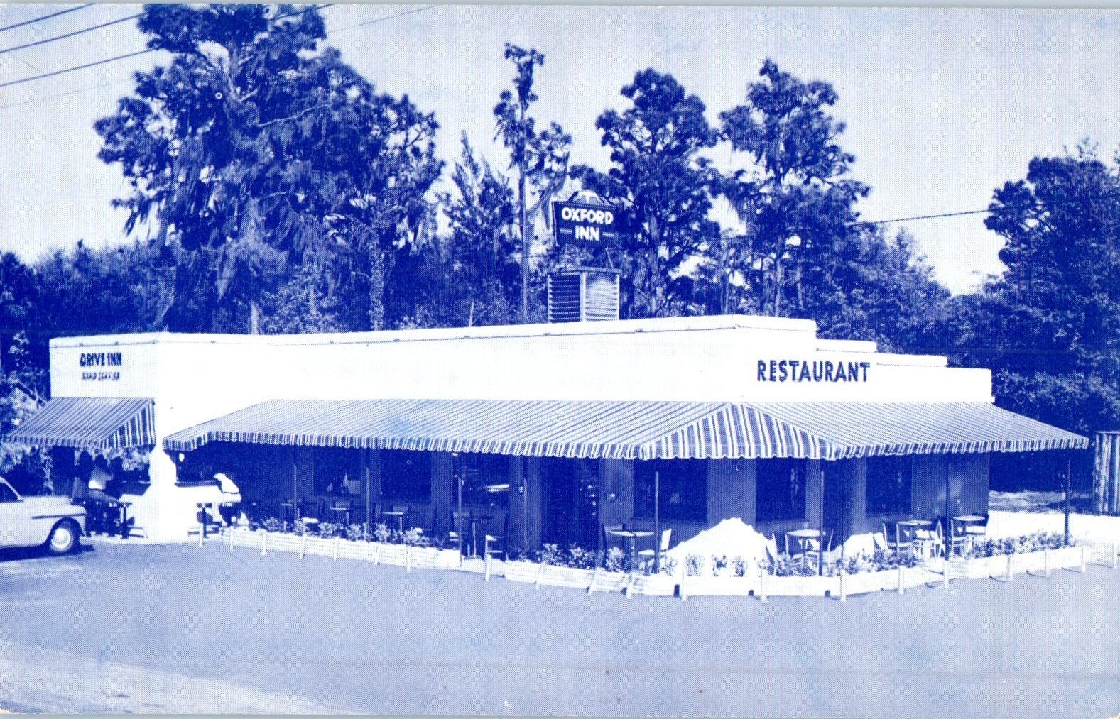 Vintage Postcard 1960\'d The Oxford Restaurant, Silver Springs, Florida