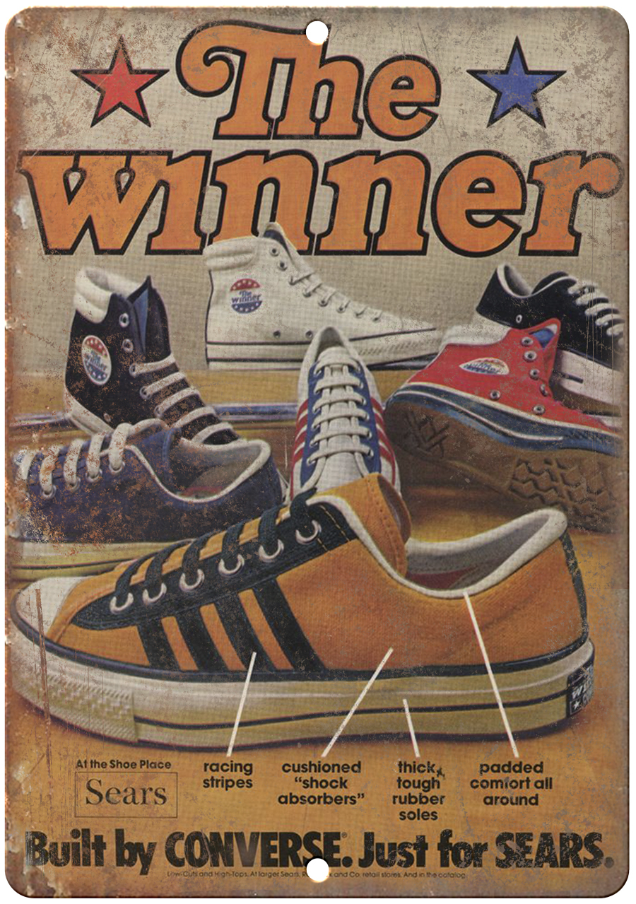 Converse The Winner Sears RARE sneaker head 12\