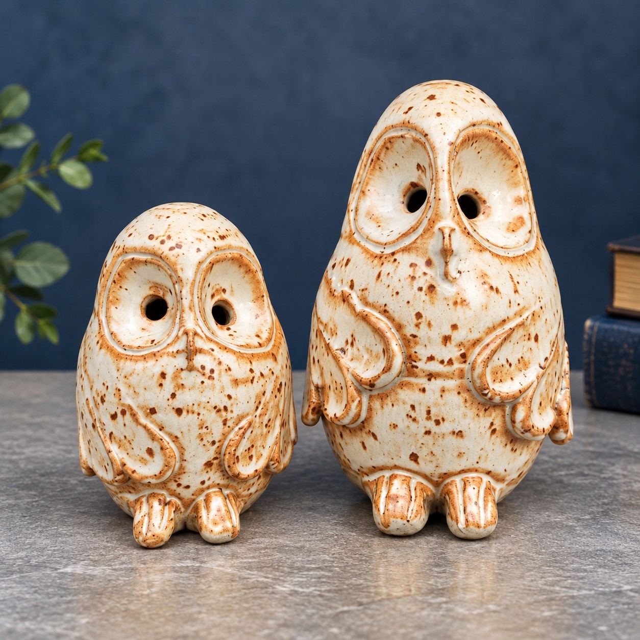 Vintage Studio Art Pottery Owls JJ Mark Poss Jon Cheney John Webb Jenifer Jones