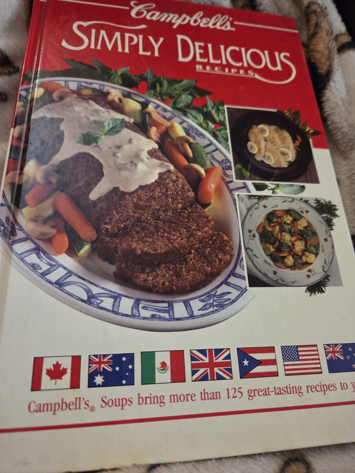 Hardcover Cookbook Titled Hardcover Cookbook Titled