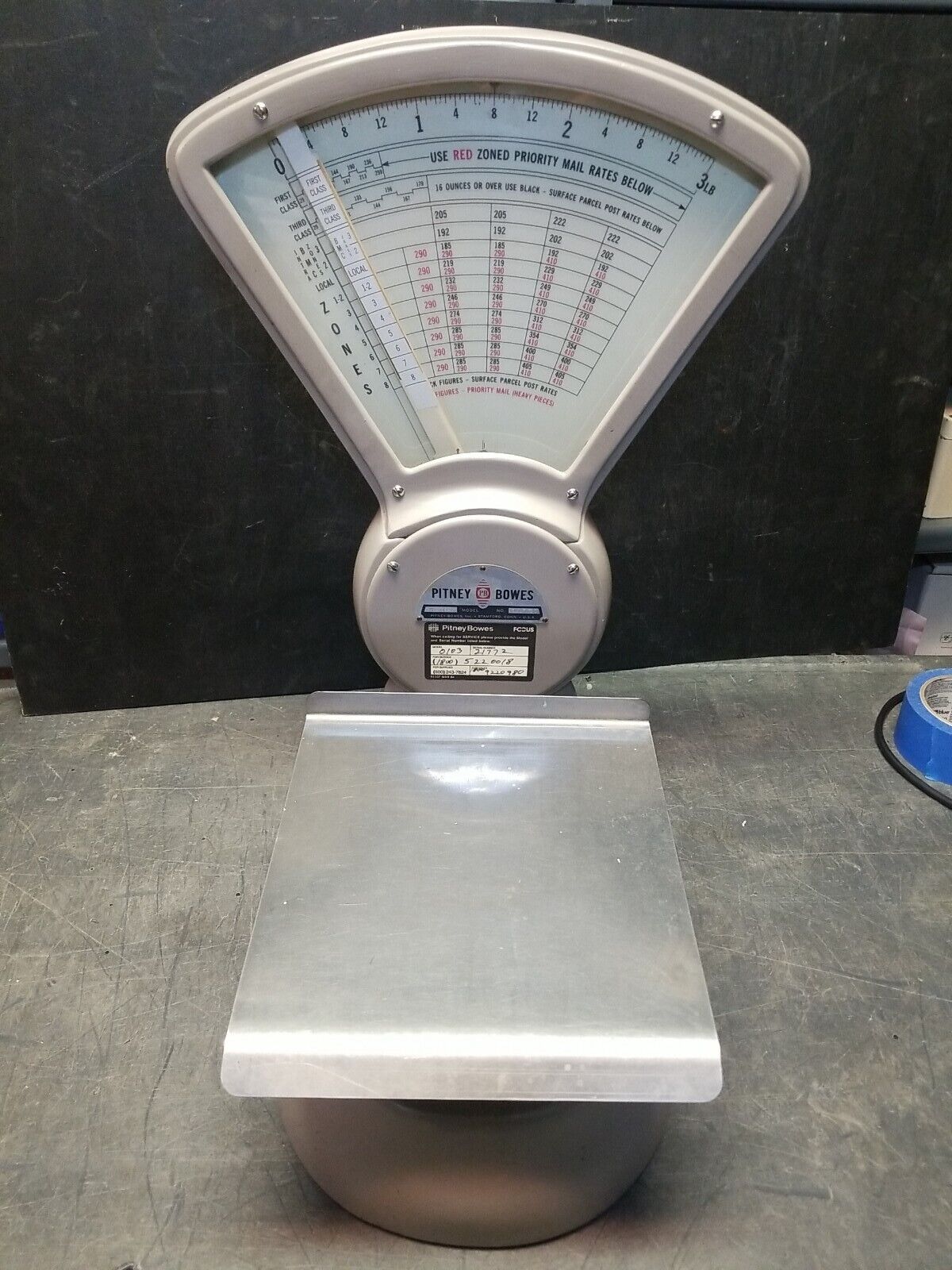 Vintage Pitney Bowes Scale, S103