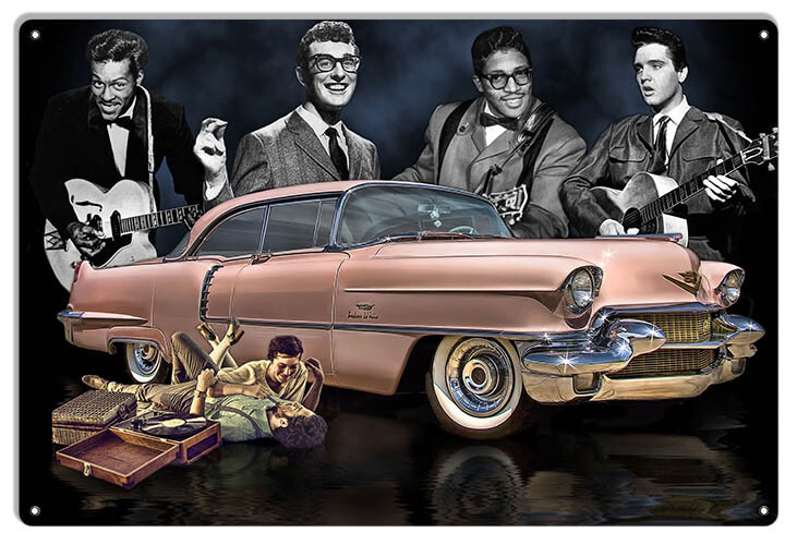 1950s PINK CADILLAC FAMOUS SINGERS 18