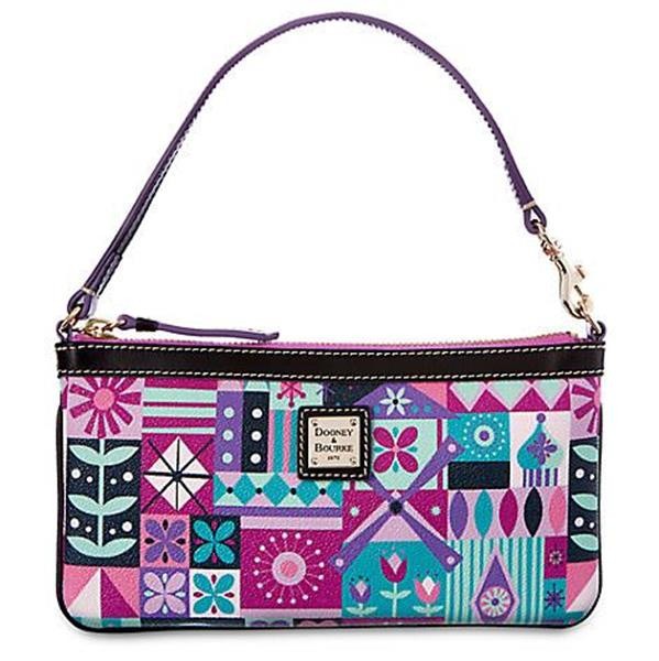 Authentic DisneyParks It's a Small World wristlet wallet; NWT; Dooney & Bourke