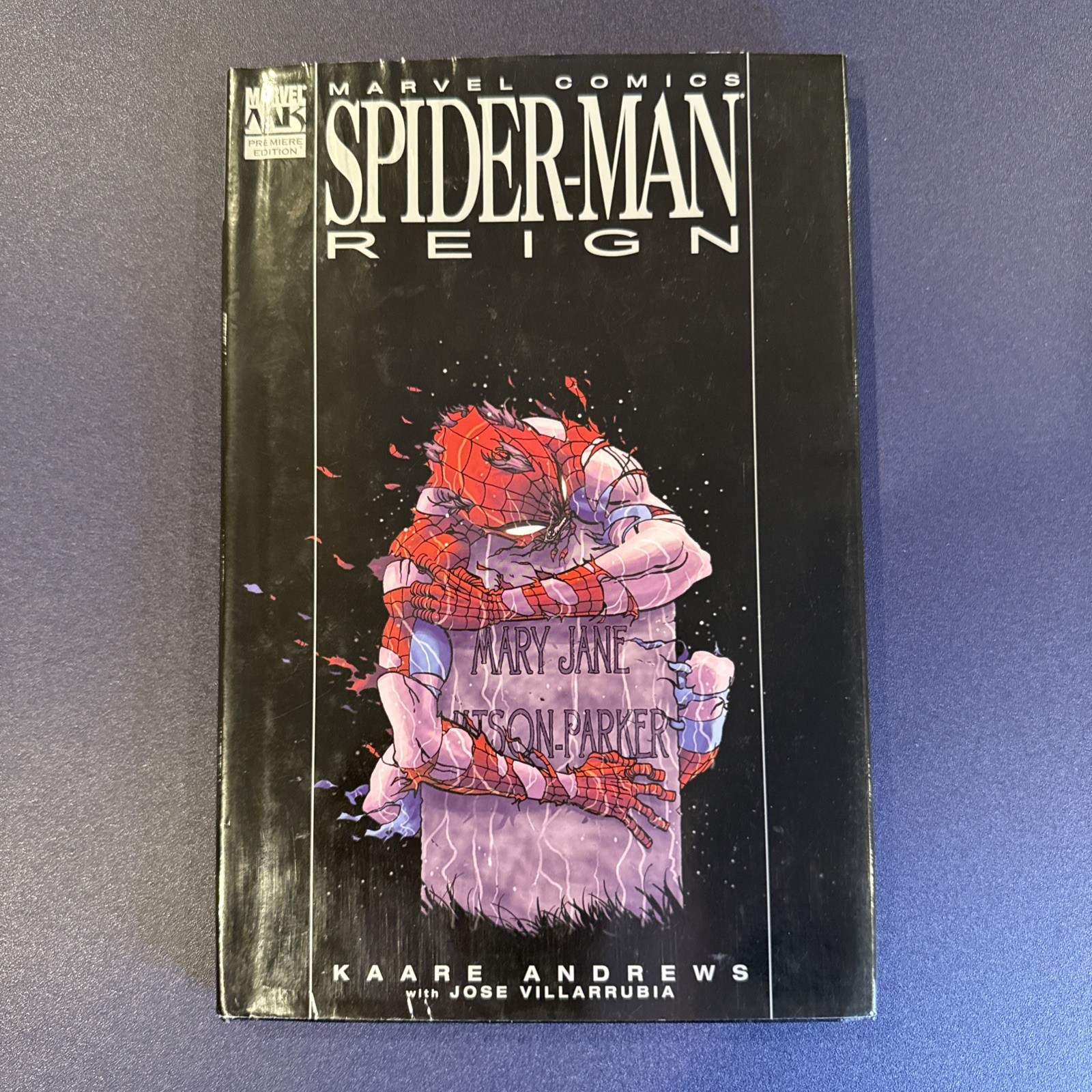 Spider-Man Reign 2007 Marvel Knights Premiere Edition Hardcover Kaare Andrews