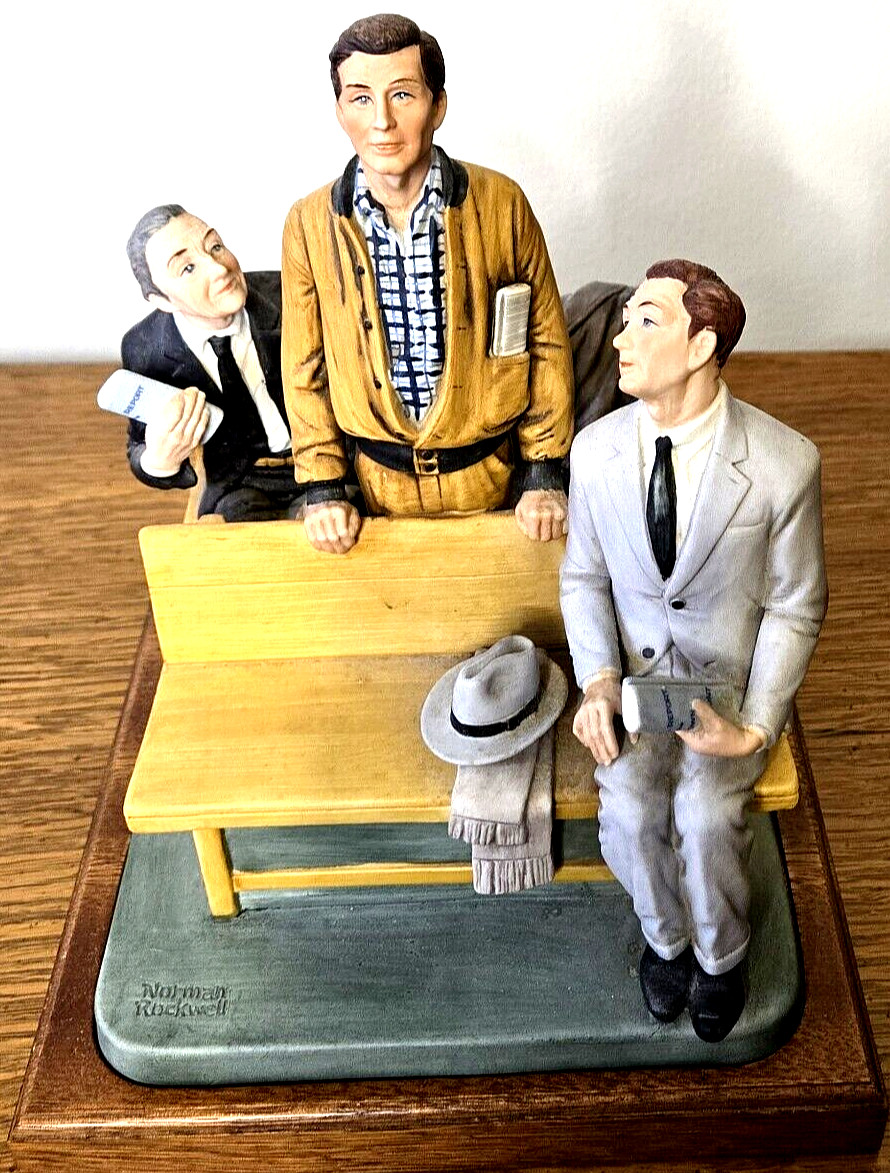 Rare 82 Norman Rockwell Figurine 