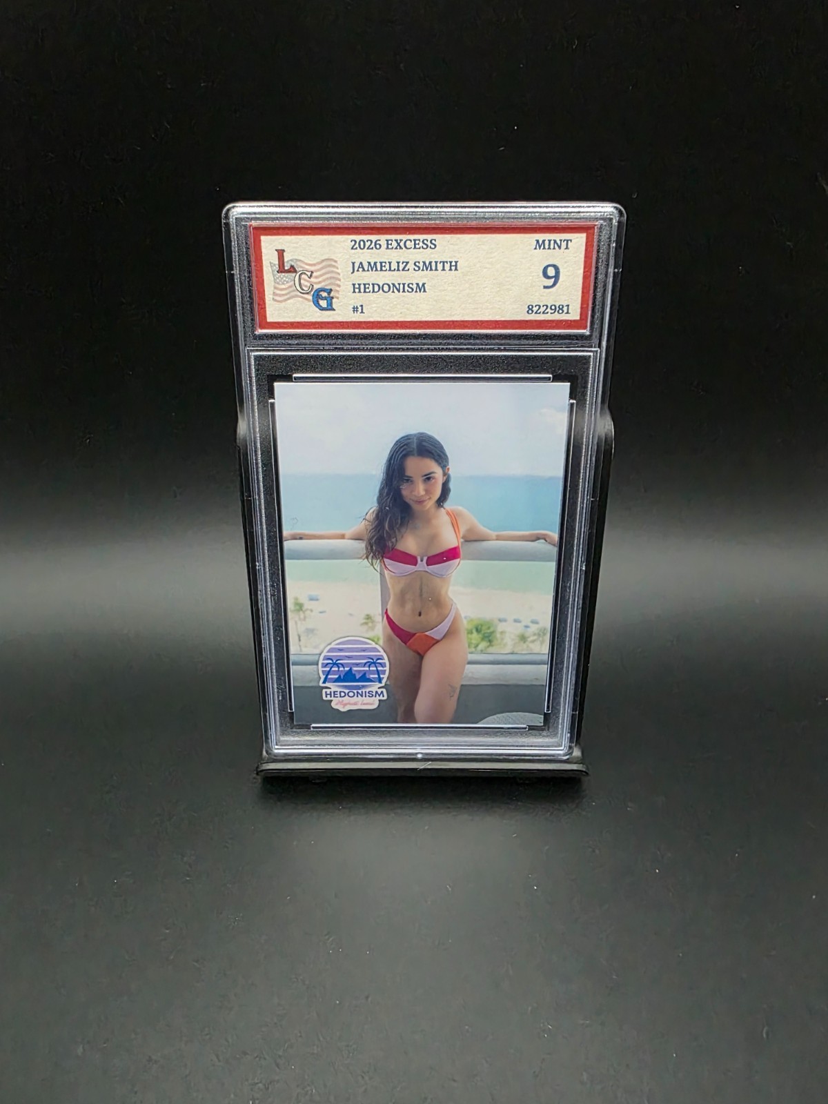 Jameliz Smith #1 Hedonism Series LCG 9 Mint eXcess Collectibles