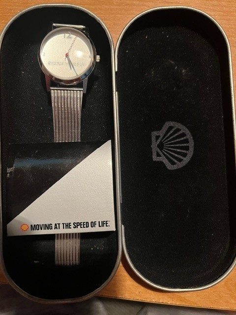 Collectible watch Shell Oil 1997 NEW