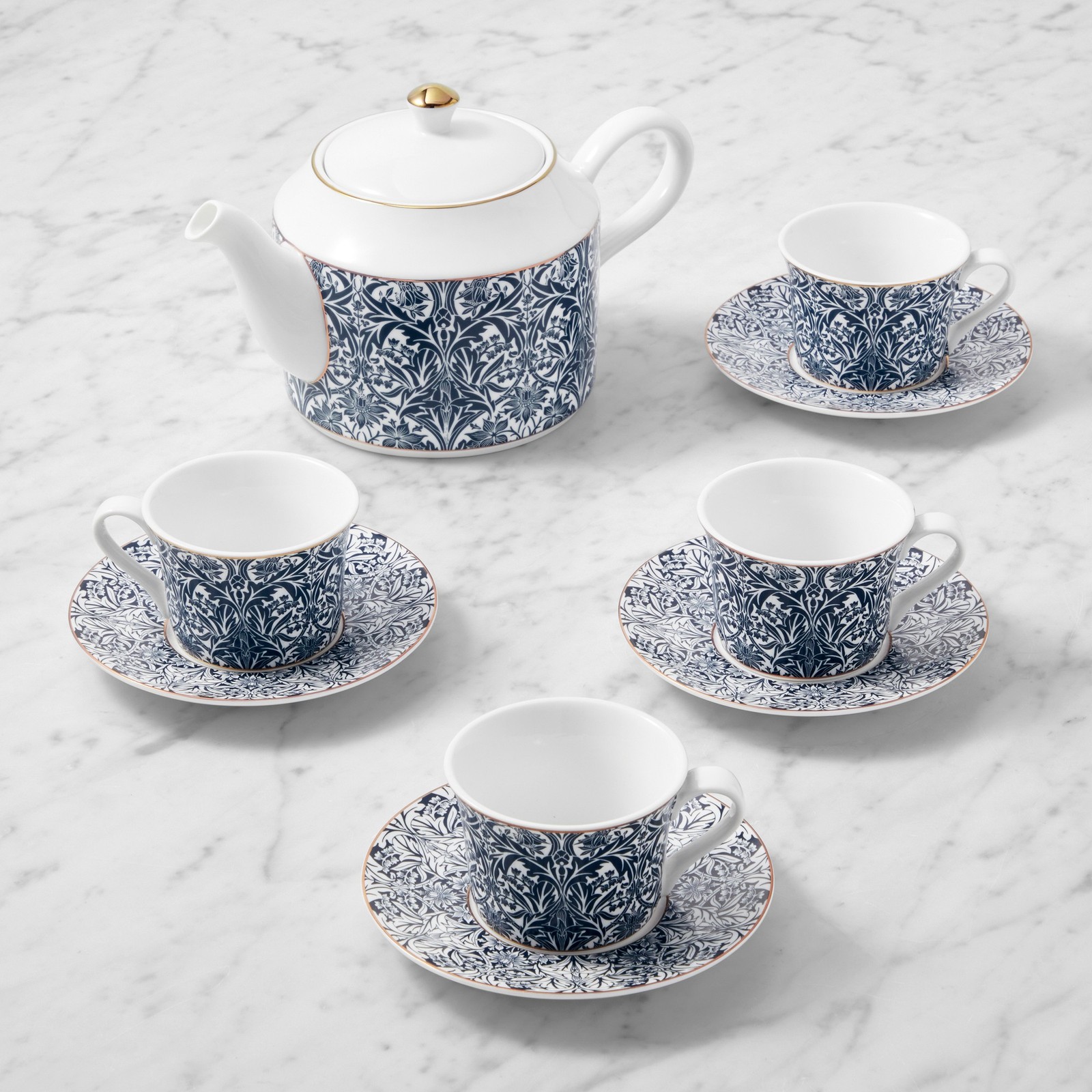 Morris & Co. x Williams Sonoma Bluebell Tea Set Morris & Co. x Williams Sonoma Bluebell Tea Set