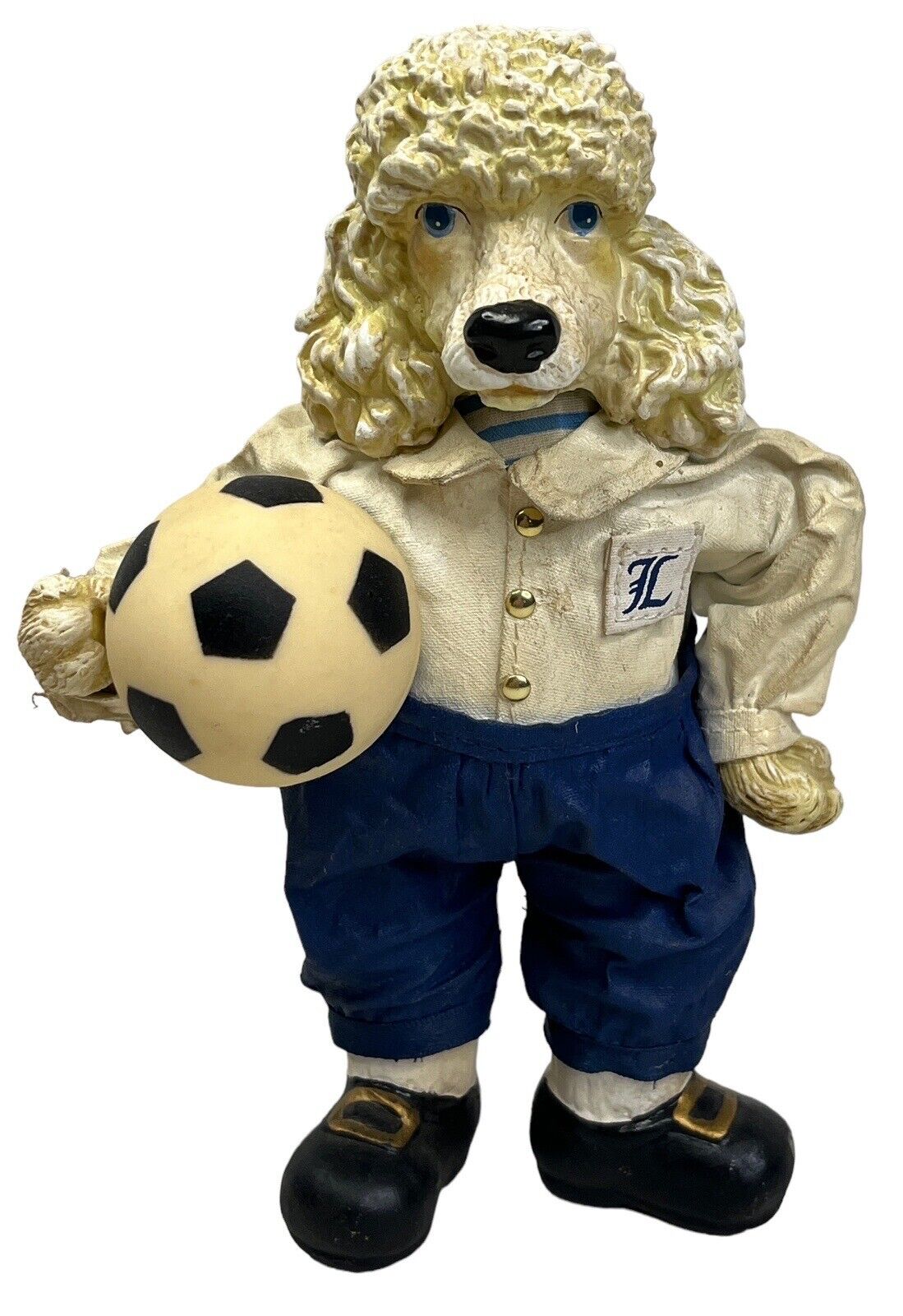 Clothtique Londonshire By Possible Dreams 1992 Jean-Claude Soccer Poodle Dog