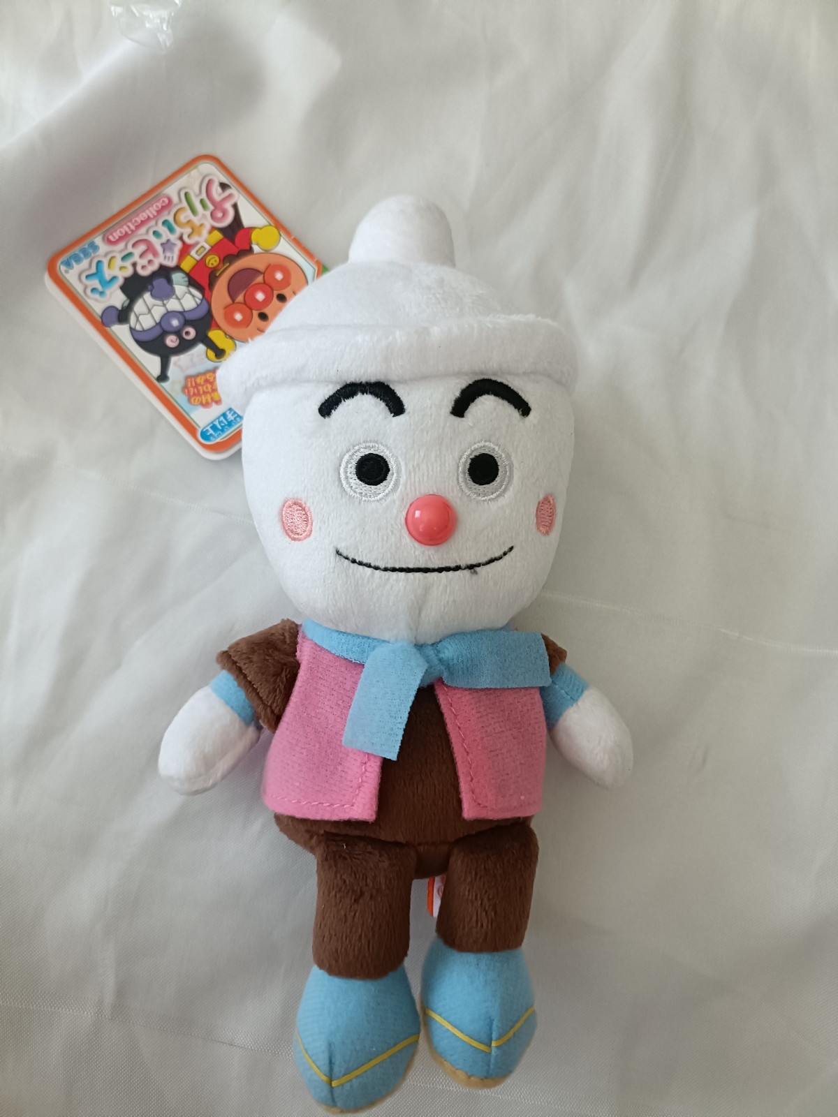Anpanman Tendonman Plush PuriChii Beans Collection Japan Import
