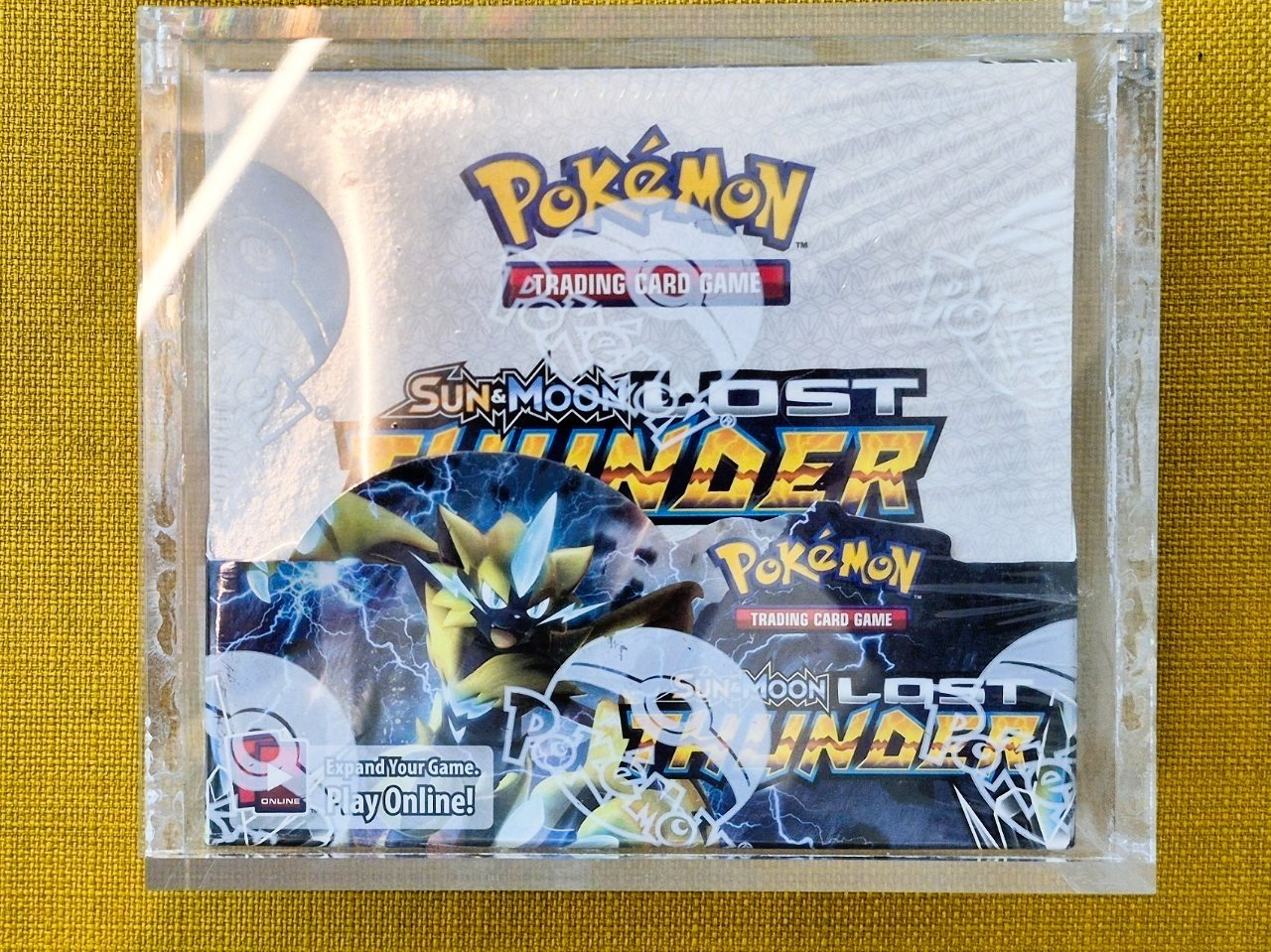POKEMON TCG SUN & MOON LOST THUNDER BOOSTER BOX SEALED ENGLISH