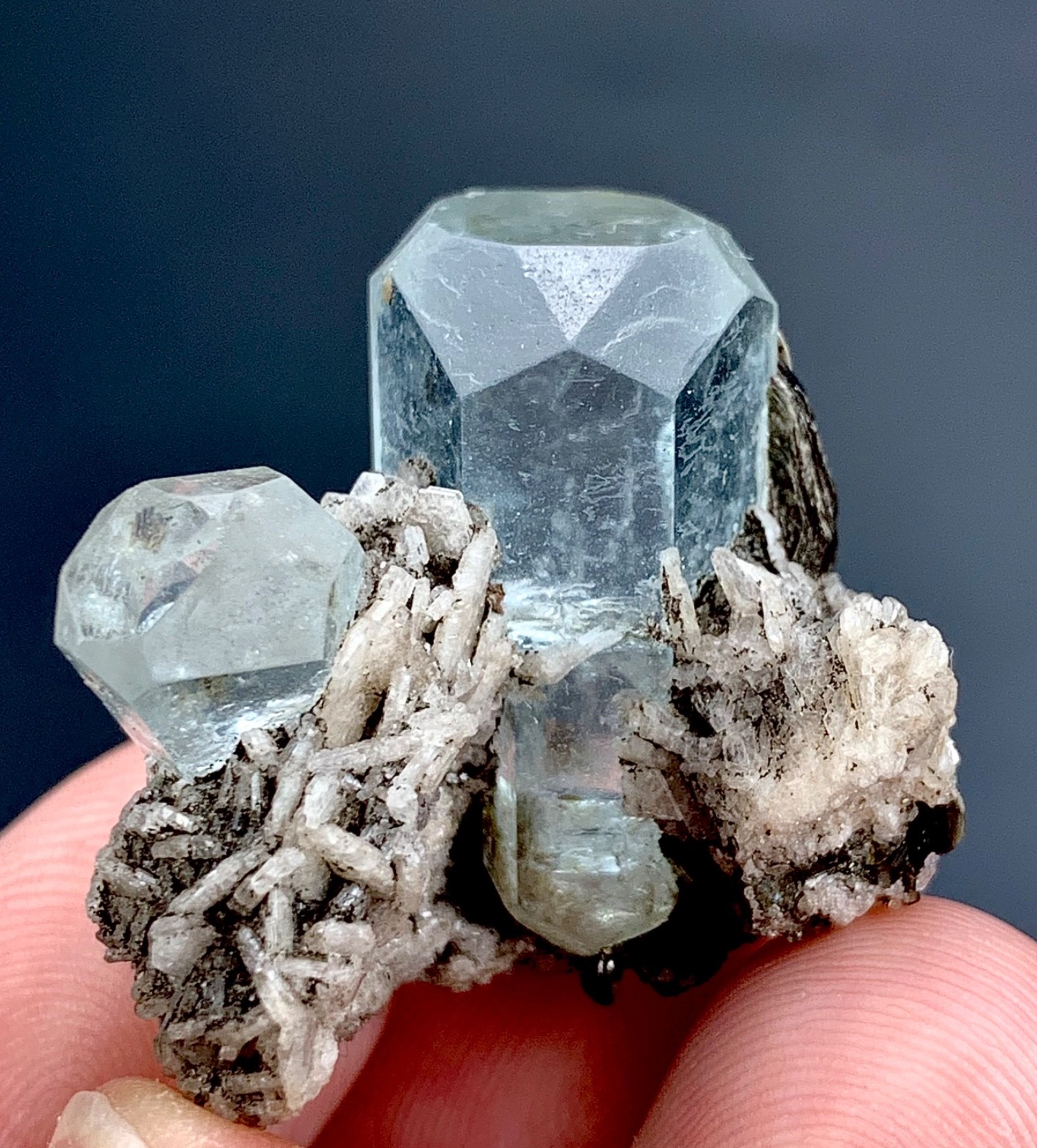 58 Carat Diamond Cut Aquamarine Crystal Specimen From Skardu Pakistan 58 Carat Diamond Cut Aquamarine Crystal Specimen From Skardu Pakistan