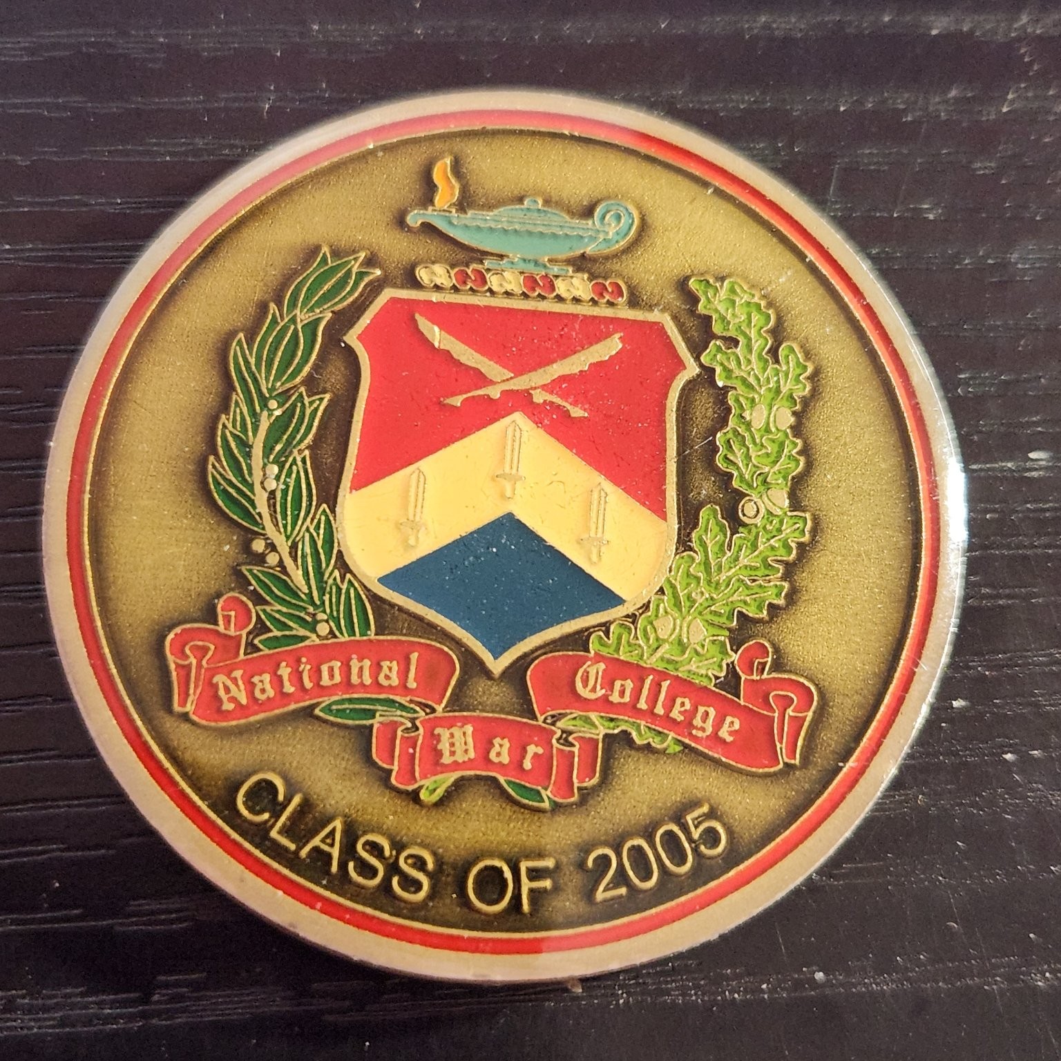 2005 National War College Challenge Coin National Defense University