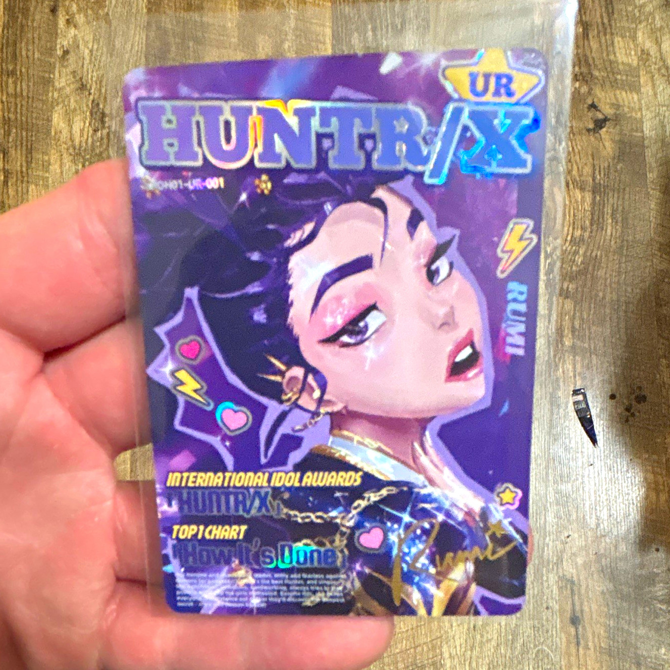 Kayou K-Pop Demon Hunters Huntrix KPDH01-UR-001