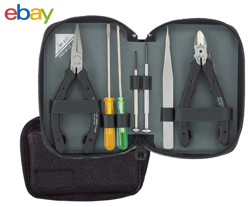 ENGINEER My Kit 7-Piece Tool Set KS-01 Compact Precision Repair Kit Japan New ENGINEER My Kit 7-Piece Tool Set KS-01 Compact Precision Repair Kit Japan New