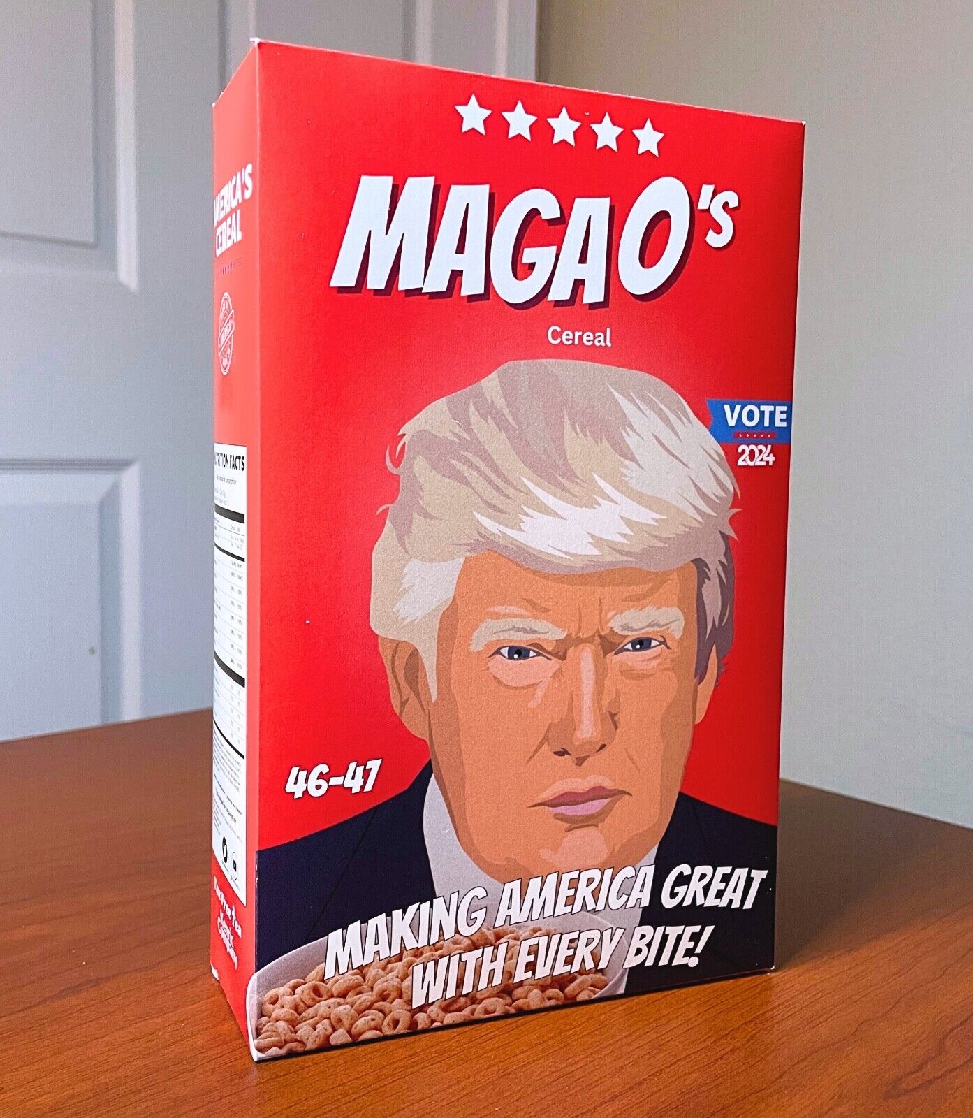 Trump Presidential Cereal Box (MAGA-O\'s)