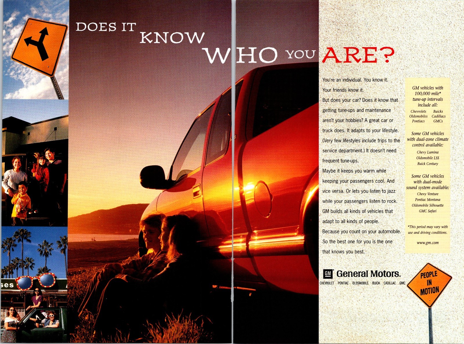 G M General Motors Knows who you are Vintage Print Ad 2 page G M General Motors Knows who you are Vintage Print Ad 2 page